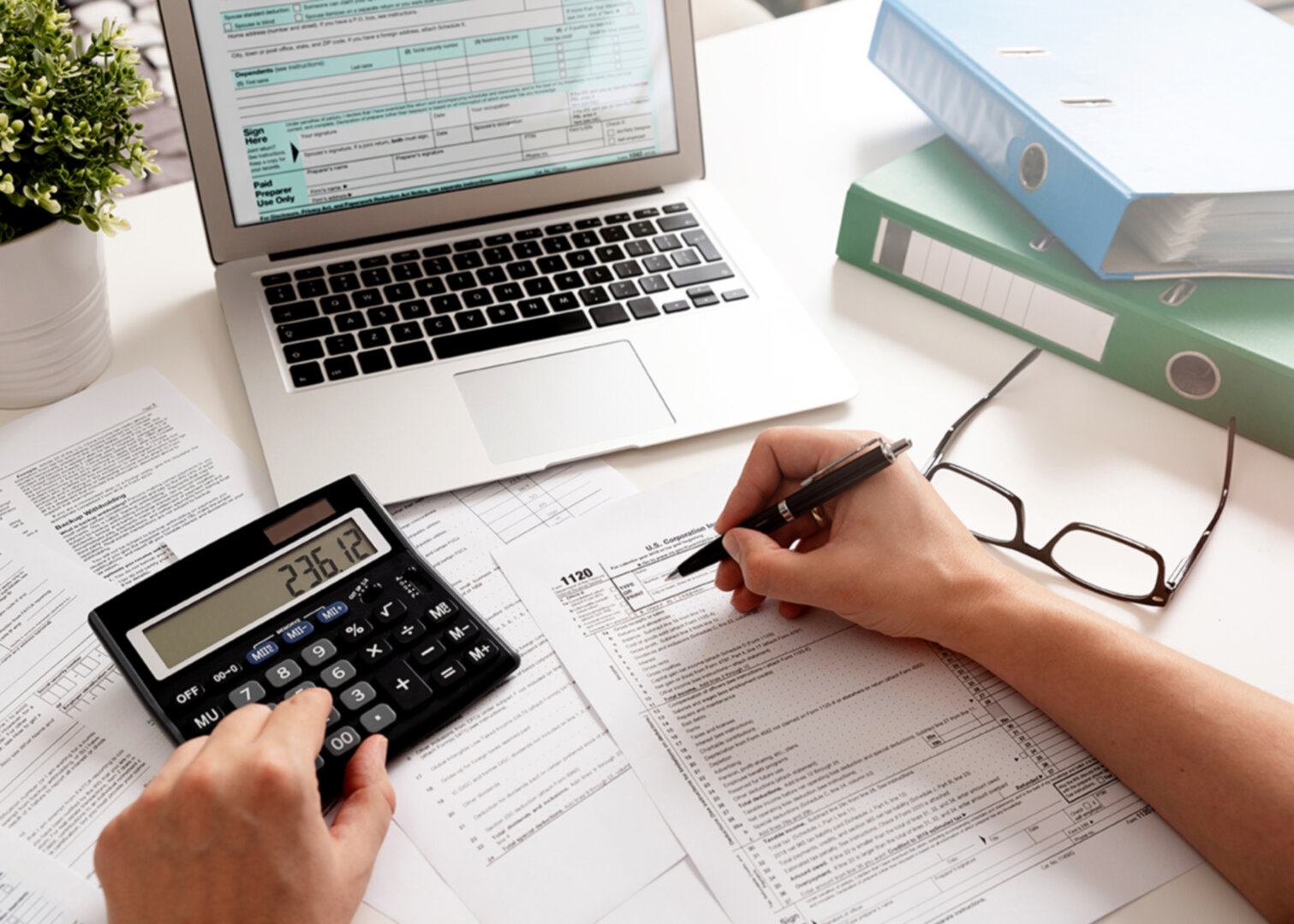 Preparation of the cost accounting part